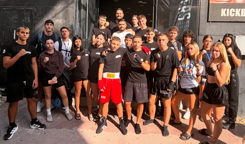 champs kickboxing club sparring fighters arena