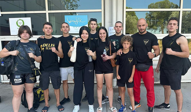 combat team tripolis panellinio kickboxing 2024