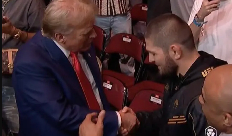 khabib nurmagomedov donald trump