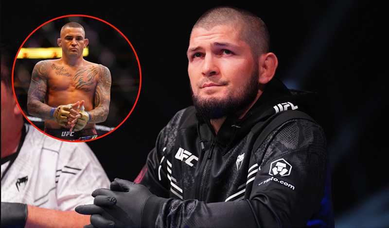 khabib nurmagomedov dustin poirier 2