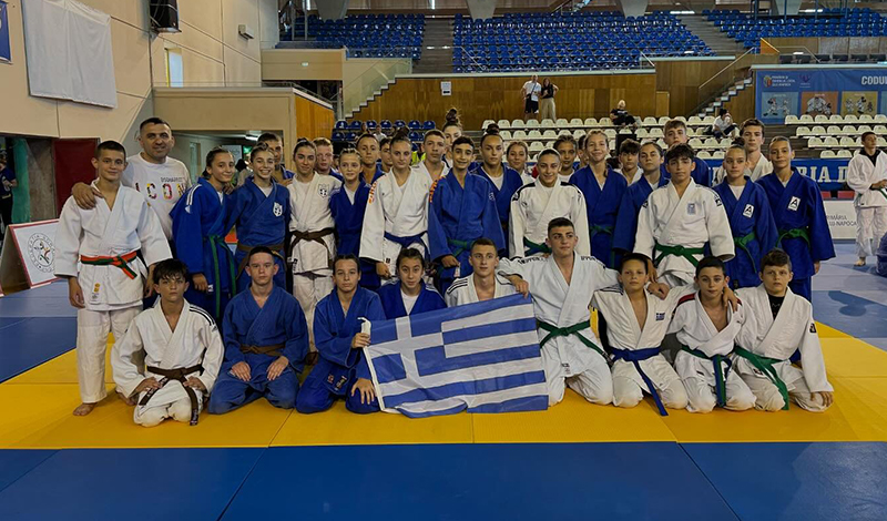 Βαλκανικό Πρωτάθλημα Τζούντο U15 ελληνική αποστολή