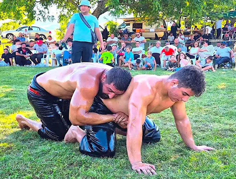 wrestling thrace