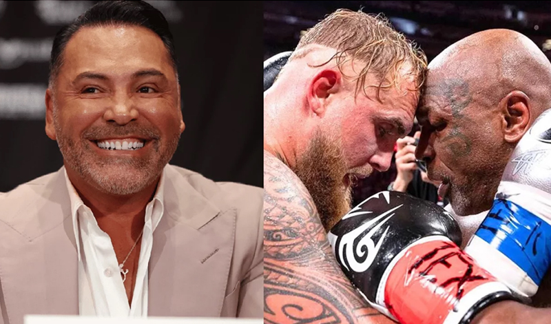 oscar de la hoya tyson paul