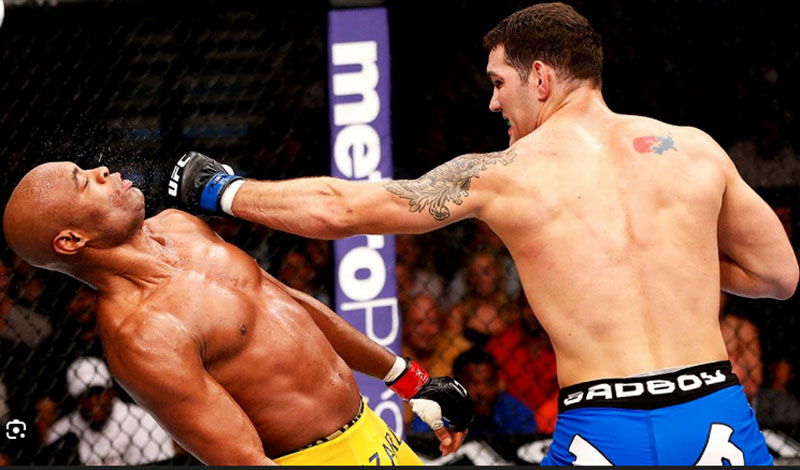 chris weidman anderson silva 22