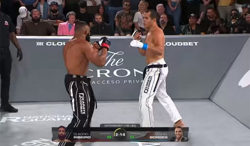 cluadio ribeiro karate combat 59