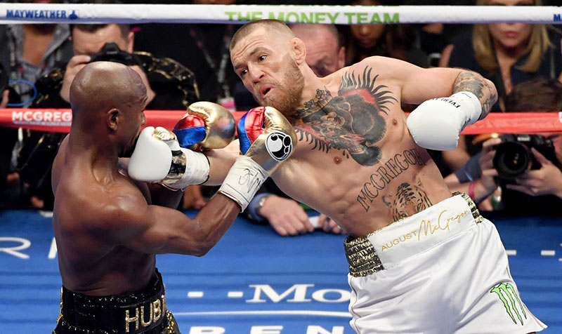 conor mcgregor floyd mayweather jr foto