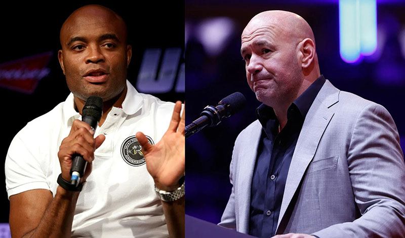 dana white anderson silva apanthsh