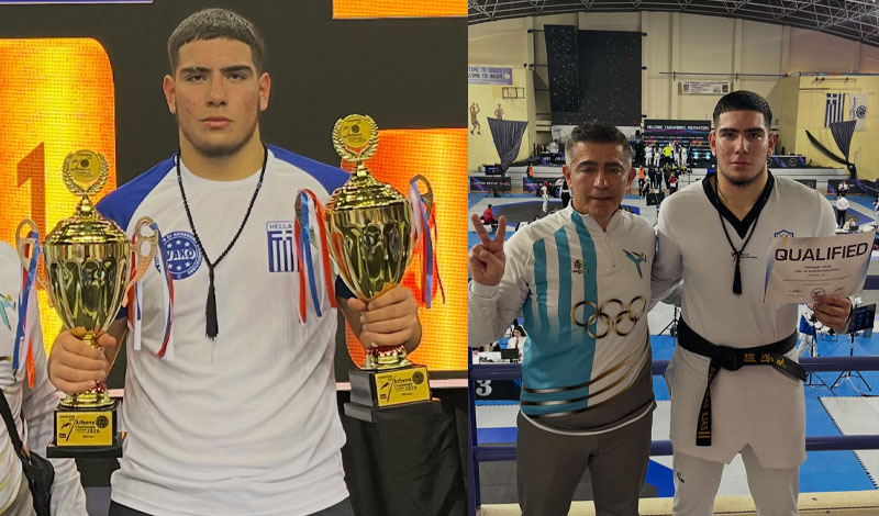 hlias papadeas kickboxing taekwondo