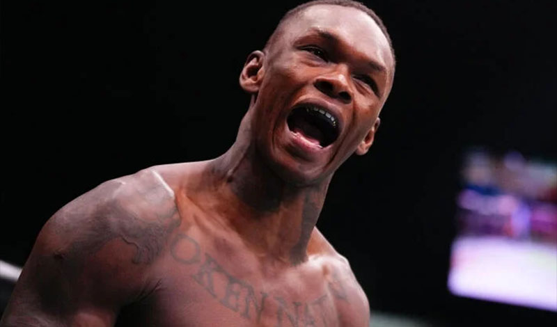 israel adesanya 100