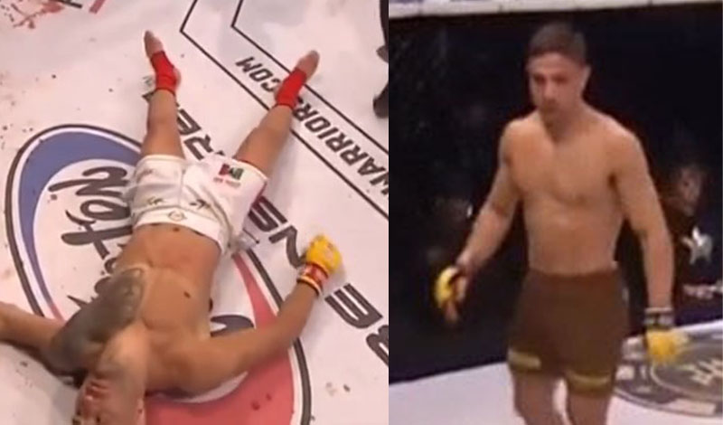 ntelis aliu ko cage warriors 201