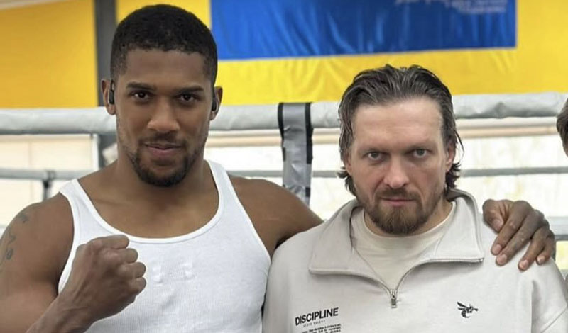 oleksandr usyk anthony joshua training