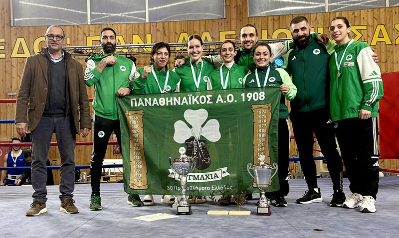 panathinaikos panellhnio pygmaxias andron 2025 foto