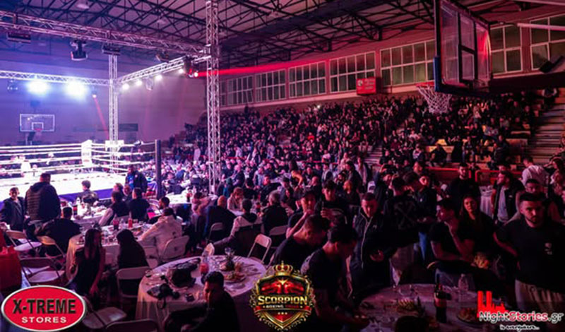 scorpion boxing prive saridakis