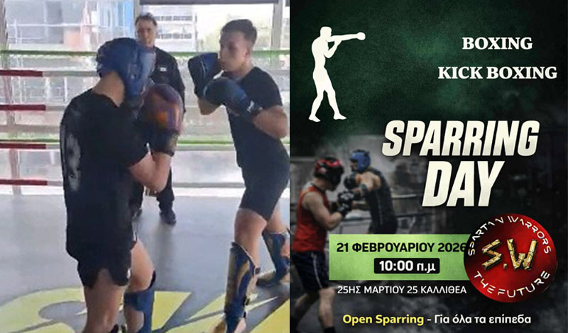 spartan warriors sparring day