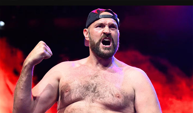 tyson fury boxing foto