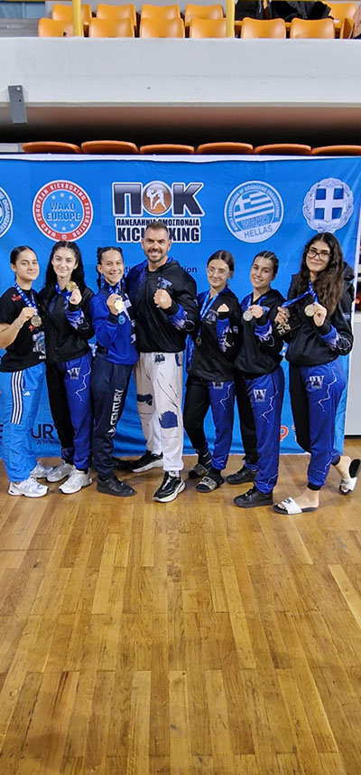 west warriors panellhnio kickboxing 2025 foto 0