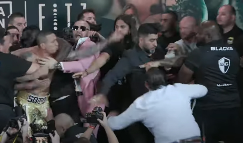 conor mcgregor bkfc brawl