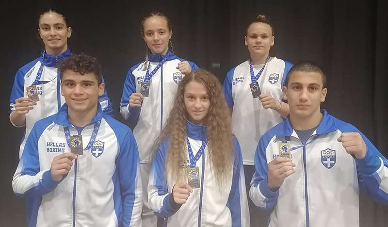 greece european boxing championship medals