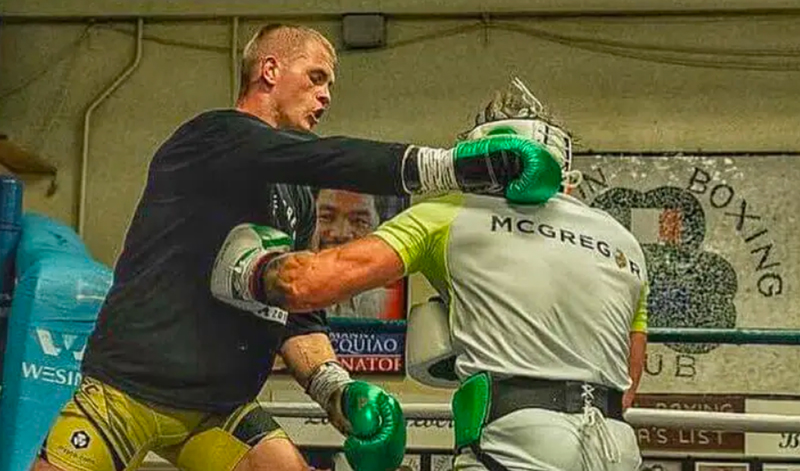 conor mcgregor sparring partner