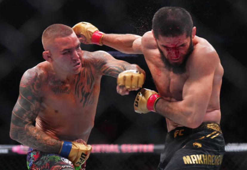 dustin poirier islam makhachev ufc 302 foto 1