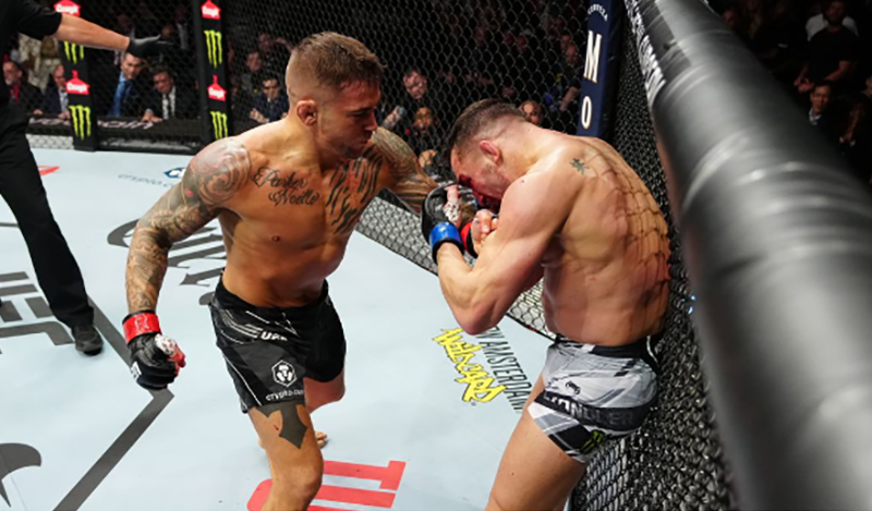 dustin poirier michael chandler