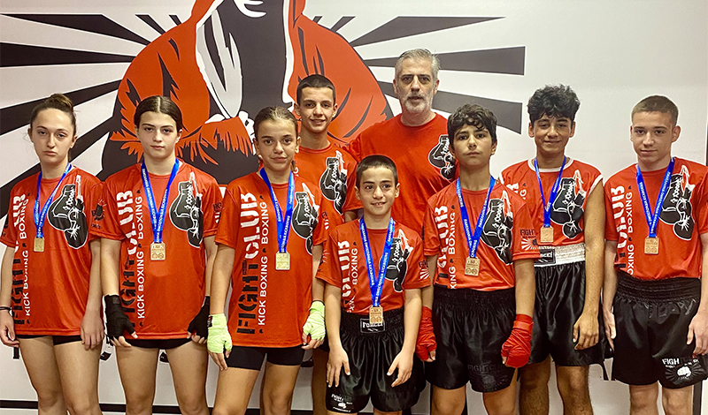 fight club patras panellinio kypello kickboxing