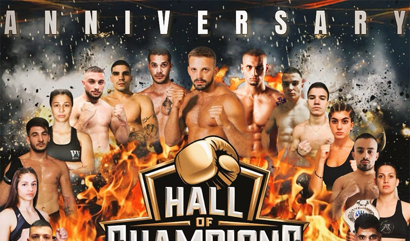 hall of champions 10 fightcard