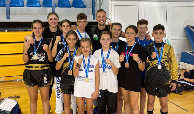 iron team agias varvaras kypello kickboxing