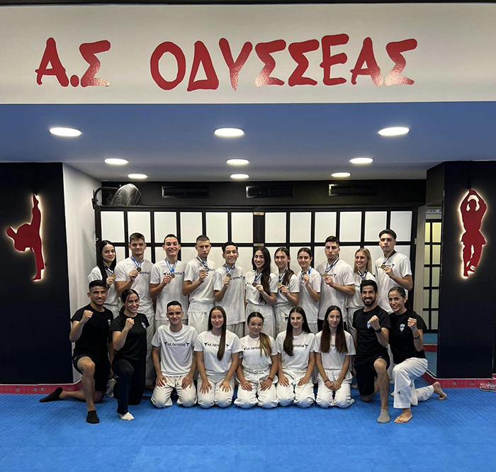 odysseas petroupolis panellino karate 2024 foto