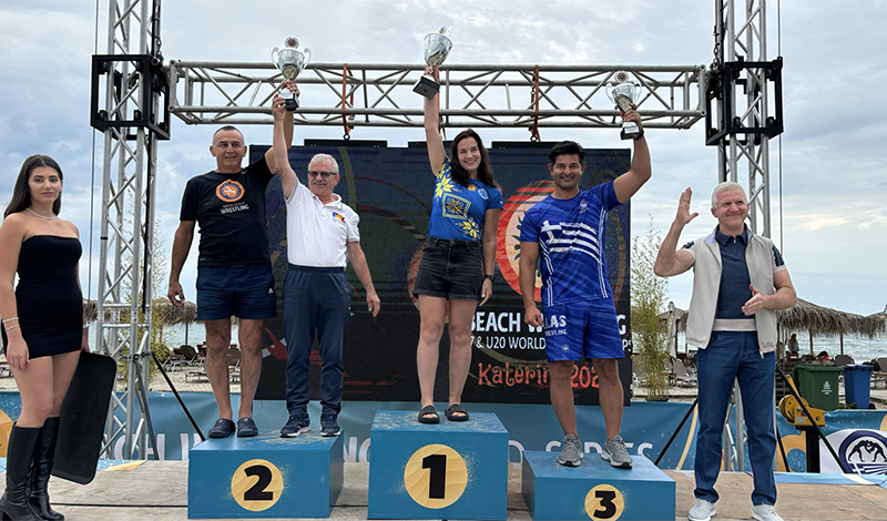 pagkosmio beach wrestling u17