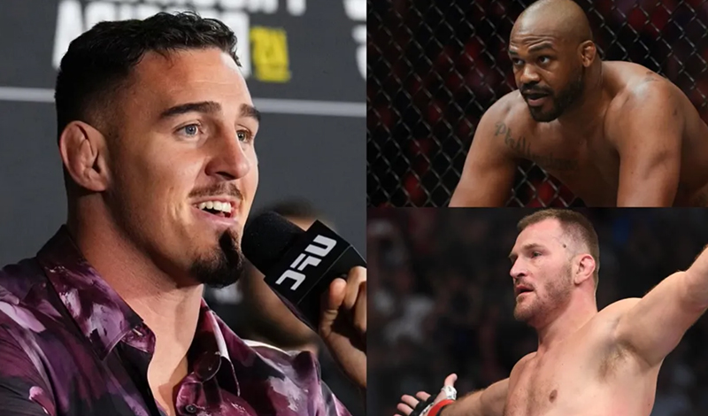 tom aspinall jon jones stipe miocic