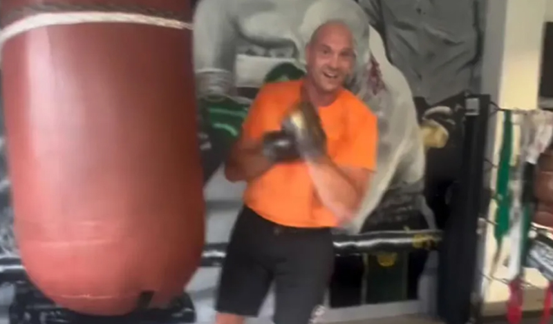 tyson fury boxing gym