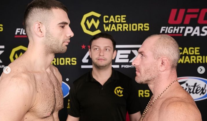 zarnadze cage warriors