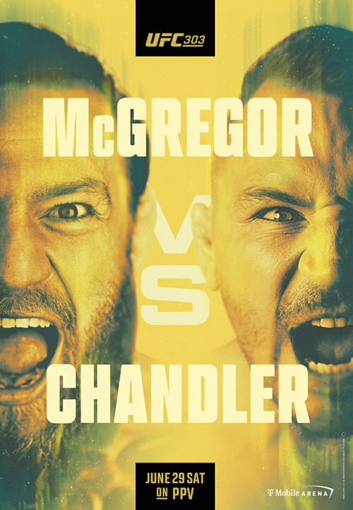 mcgregor chandler ufc 303 afisa