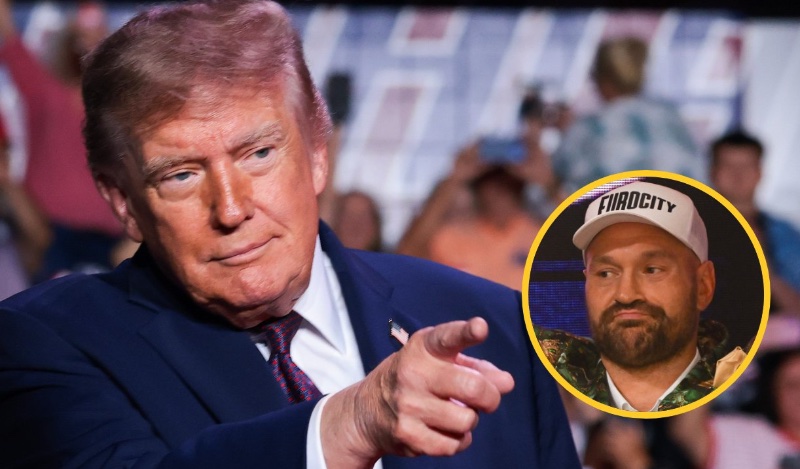 donald trump tyson fury 2