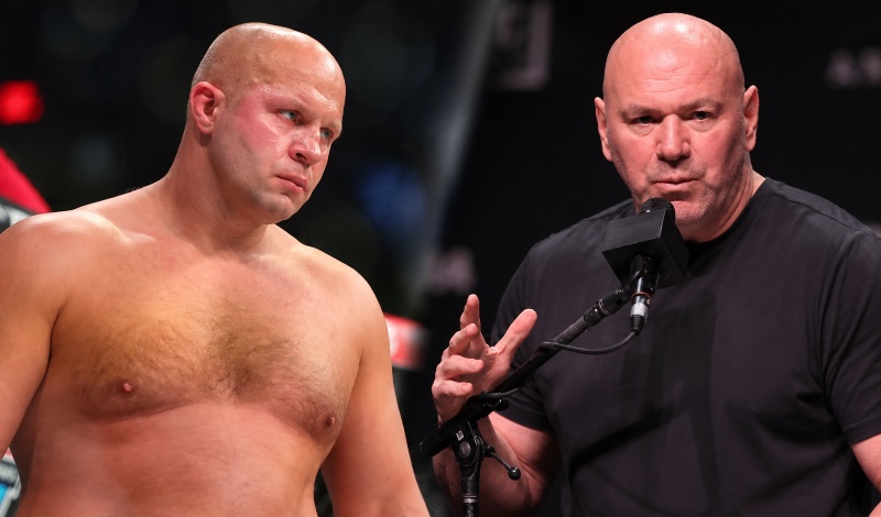 fedor emelianenko dana white 30