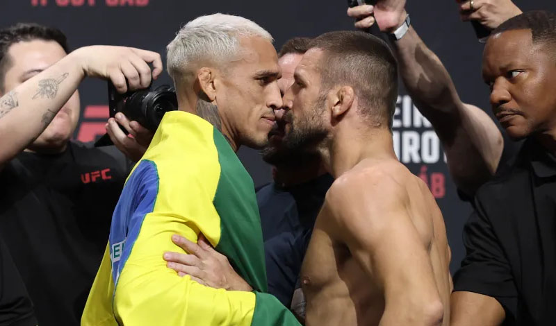 Charles Oliveira Mateusz Gamrot