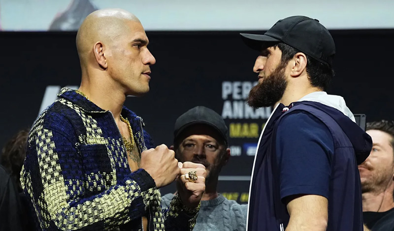 άλεξ περέιρα μαγκομέντ ανκαλάεφ face off