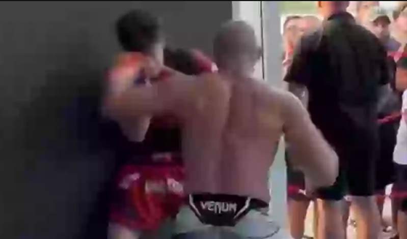 conor mcgregor sparring italy