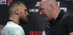 dana white conor mcgregor small