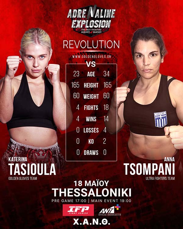 katerina tasioula anna tsompani adrenaline revolution afisa