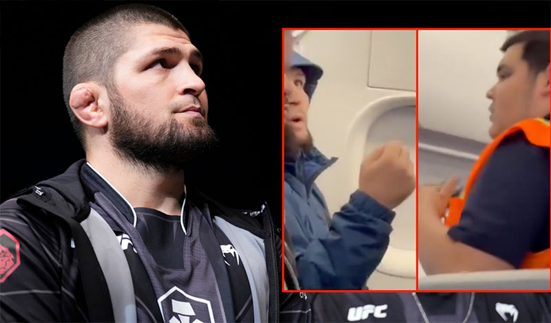 khabib nurmagomedov flight