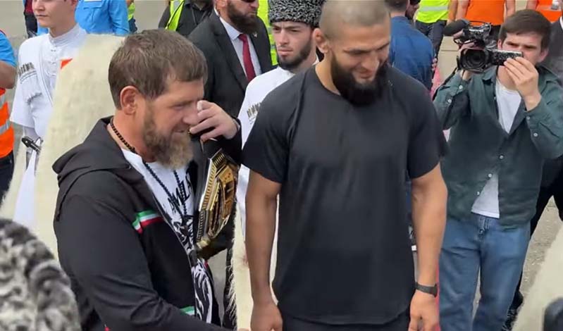 khamzat chimaev ramzan kadyrov