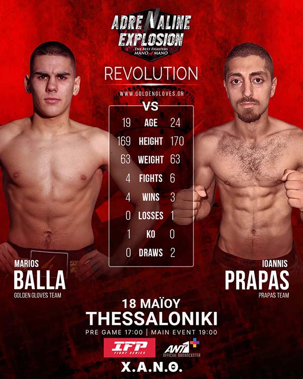 marios ballas ioannis prapas adrenaline explosion afisa