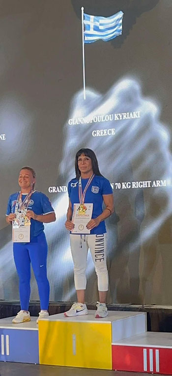 michalis maniadakhs armwrestling 99