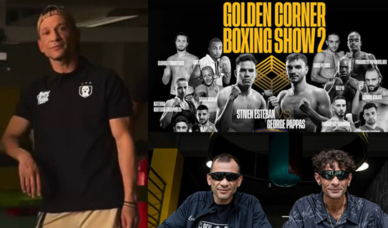 nikos gidakos golden corner boxing show foto