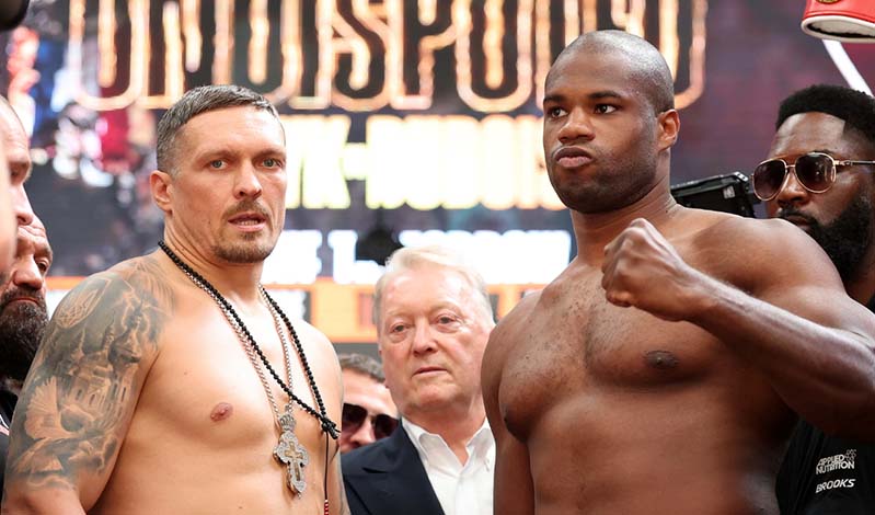oleksandr usyk daniel dubois staredown