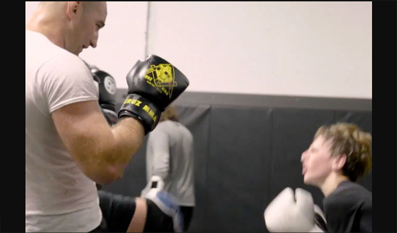 sean strickland sparring nearo