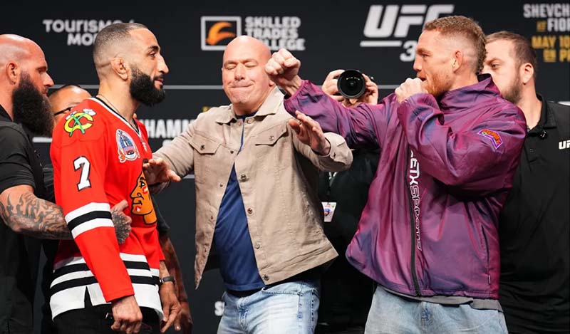 ufc 315 face offs