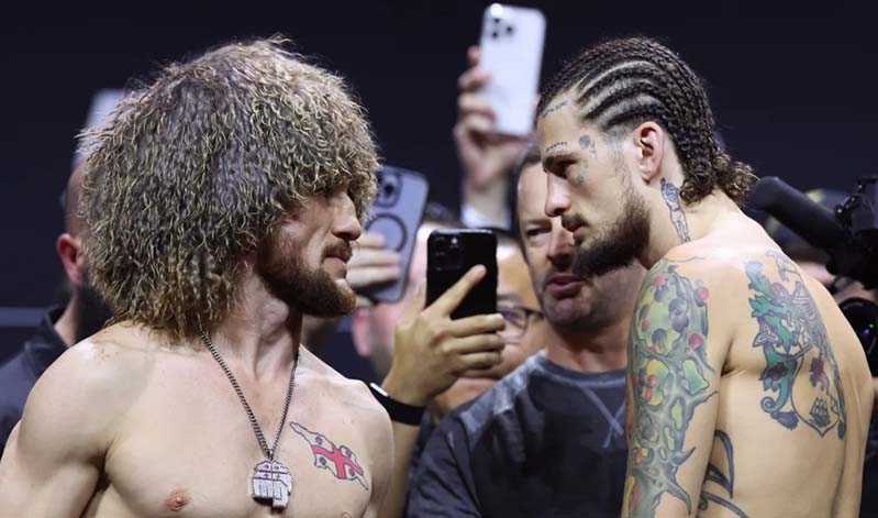 ufc 316 staredowns